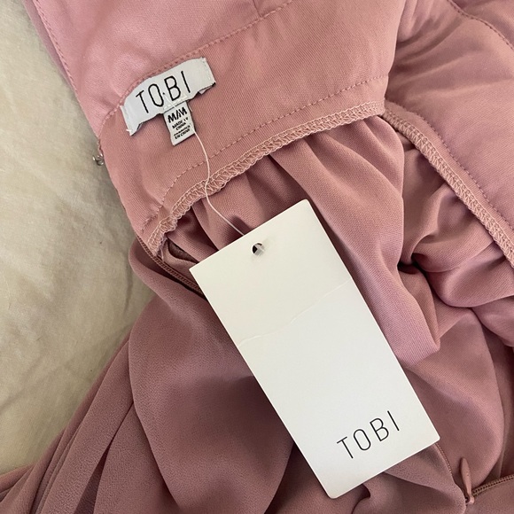 Tobi Rose Pink Maxi Dress - Picture 4 of 7